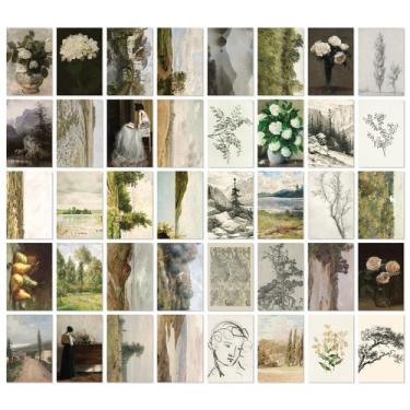 Imagem de Decoração de arte de parede vintage 97 Decor - 40 estampas vintage 10x