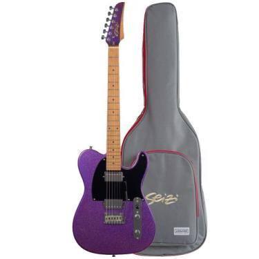 Imagem de Guitarra seizi katana kabuto tl purple sparkle