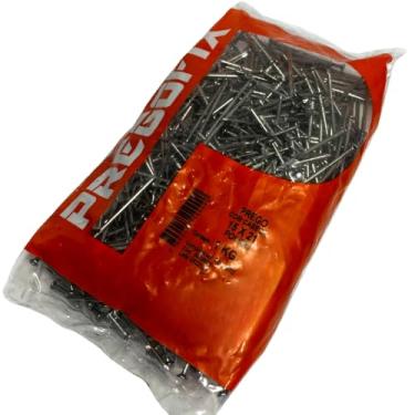 Imagem de Prego com Cabeça 15x21 Polido 1kg – Fixação Forte para Madeira, Carpintaria, Construção e Marcenaria