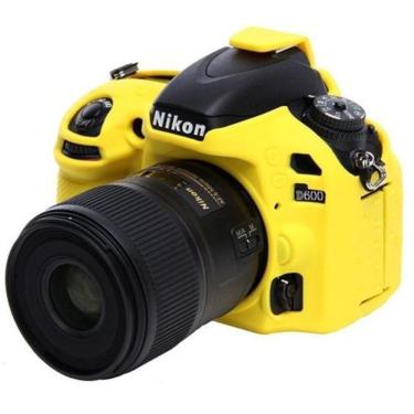 Imagem de Capa De Silicone Para Nikon D600 E D610 - Amarela