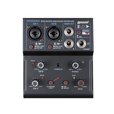 Imagem de Mesa de Som 2 Canais Interface de Audio USB Go Mix Lexsen