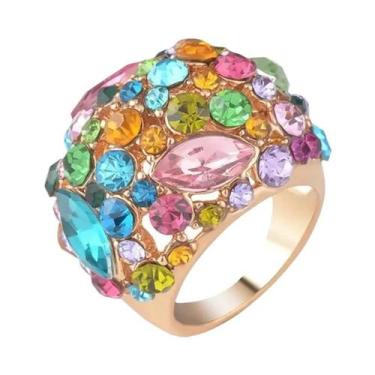 Imagem de Anéis de Casamento Vintage de Cristal - Joias Luxuosas para Casal, 7, 