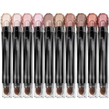 Imagem de Paleta de Sombras LUXAZA PRO Love's Gifts - 10 Cores Matte e Cintilant