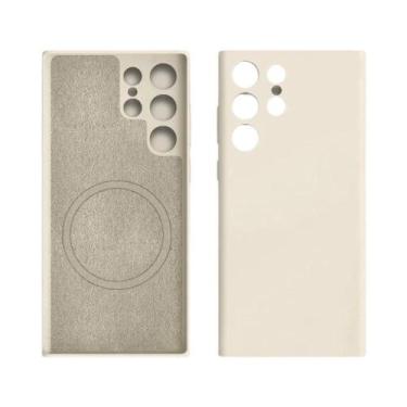 Imagem de Capa Magnética de Silicone para Samsung Galaxy S25/S24/S23/S22/S21 - U