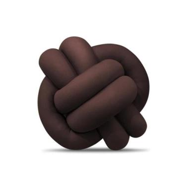 Imagem de Almofada Nó Nozinho Escandinavo Para Sala e Quarto - Arco Iris Home e 