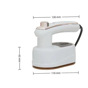 Imagem de Mini Ferro De Passar Roupa Cabe Na Mala Bolsa Viagem Bivolt - oem, Bra