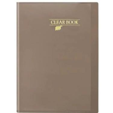 Imagem de Pasta Catálogo Clear Book A4 com 10 Folhas de Plástico - Yes - FUME