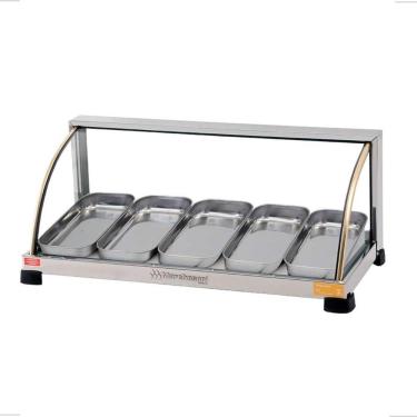Imagem de Estufa Aquecedora Salgados 5 Bandejas 127v