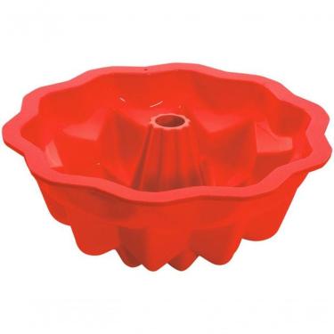 Imagem de Forma Silicone Antiaderente 24,5x5cm Pão Bolo Torta