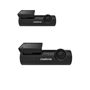 Imagem de Kit 2 Câmeras Veiculares Smart Full HD DC3102 Intelbras -Preta