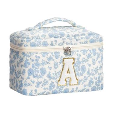 Imagem de FashionCha Organizador de Bolsa de Maquiagem com Fecho de Zíper para Mulheres E Meninas, Bolsa de Maquiagem para Lápis de Sobrancelha, Sombra, Perfume, Ideia de, L