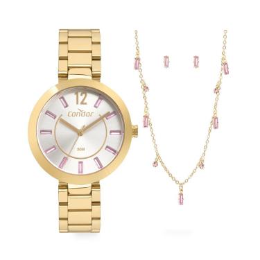 Imagem de Relógio Condor Feminino Elegante Dourado - Copc21jkl-k4k Copc21jkl-k4k