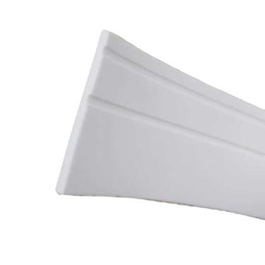 Imagem de Rodapé Roda Meio Autocolante Flexível 12 Metros 10cm Boiserie Roda Meio(10c4)