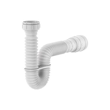 Imagem de SIFÃO SANFONADO EXTENSIVEL CENSI 74cm BRANCO