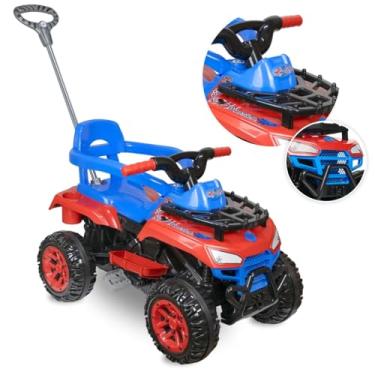 Imagem de Carrinho de Passeio Infantil com Empurrador e Pedal Cross UP Spider Calesita (Spider)