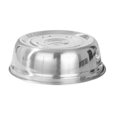 Imagem de Bothyi Tampa para prato de hambúrguer com cúpula para bife, acessórios para manter os alimentos aquecidos, tampa para grelha de bife Teppanyaki para grelhar, 29.8 Cm X 8.8 Cm