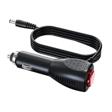 Imagem de AJG001 Isqueiros de cigarro 12 V Interruptor de alimentação divisor de carro para exibição de carro, substituição conveniente, 46 polegadas de comprimento