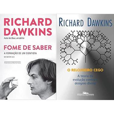 Imagem de KIT 2 LIVROS RICHARD DAWKINS Fome de saber + O relojoeiro cego - Compa