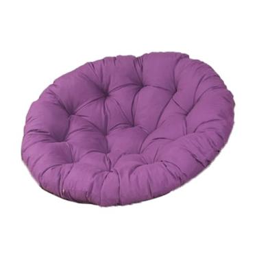 Imagem de IEUDNS Almofada para cadeira de balanço, cesta suspensa, almofada para rede, substituição doméstica, redonda para assento de balanço, sofá, Tolet