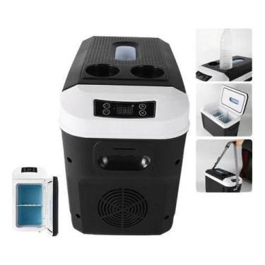 Imagem de Mini Geladeira Portátil Para Carro Trailler 12/24v 15 Litros 110v - LC