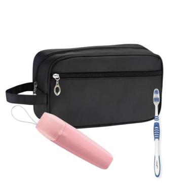 Imagem de Nécessaire Executiva Nylon Impermeável Porta Escova - Mormino