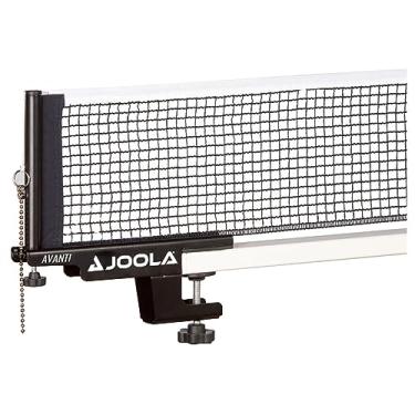 Imagem de JOOLA Rede de tênis de mesa premium Avanti e conjunto de postes - Portátil e fácil configuração 182,88 cm Tamanho regulamentado Ping Pong, rede de grampos, branco/preto (31009)