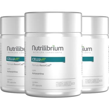 Imagem de Kit 3x Celluoff Definitive Solution Total 90 Cápsulas Nutrilibrium