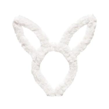 Imagem de Tiara Orelhas De Coelho Branca Com Movimento 1825122 C/1 Un - Cromus