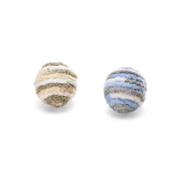 Imagem de Brinquedo Para Gato Conjunto Duas Bolinhas Fluffy Pp125 Mimo