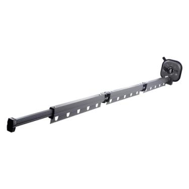 Imagem de Zerodis Pasta de Secagem de Roupas Dobráveis ​​na Parede Aplicação Ampla de Secador de Lavanderia Sem Desvio para o Quarto da Varanda (Tri dobra cinza)