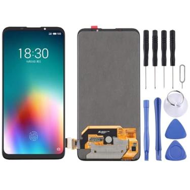 Imagem de YUNCHAO Acessórios telefônicos Tela Original OLED LCD para Meizu 16T com o Digitizer Full Assembly Substituição do telefone celular