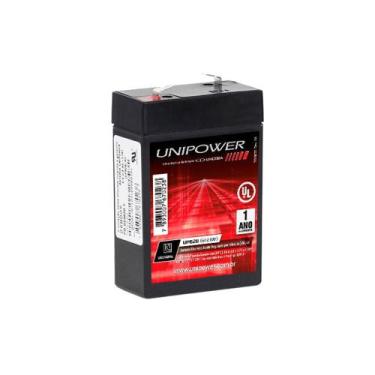 Imagem de Bateria Selada VRLA 6v 2,8AH F187 UP628 RT 06B005 Unipower