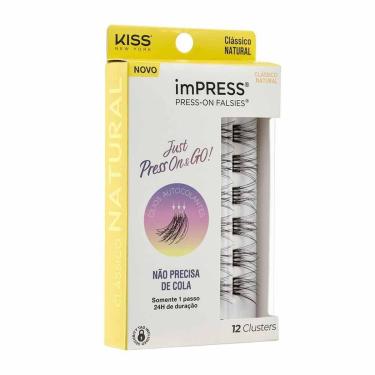 Imagem de Cílios Postiços ImPRESS Press-on Falsies Mini Refil - Clássico Natural 1Un-Feminino