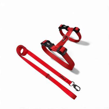 Imagem de Peitoral para Gatos com Guia Vermelho - ZoioPirata, Filhote