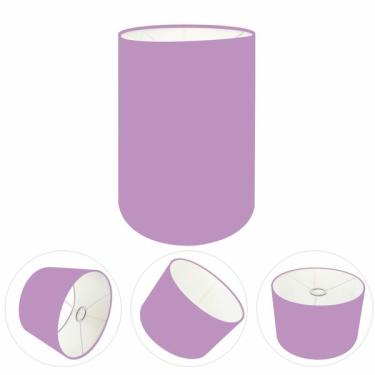 Imagem de Cúpula Abajur Cilíndrica Cp-8004 Ø15x25cm Lilás