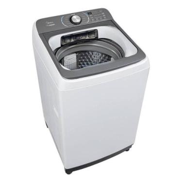Imagem de Lavadora de Roupas Automática Midea 16kg MA512W160/WK Wave Impeller Br