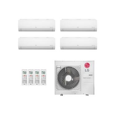 Imagem de Ar-Condicionado Multi Split Inverter LG 48.000 (2x Evap HW 9.000 + 1x Evap HW 12.000 + 1x Evap HW 18.000) Quente/Frio 220V