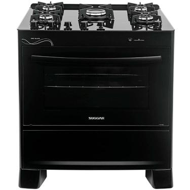 Imagem de Fogão de Piso FGVNG510PT Neo Glass com 5 Bocas Suggar