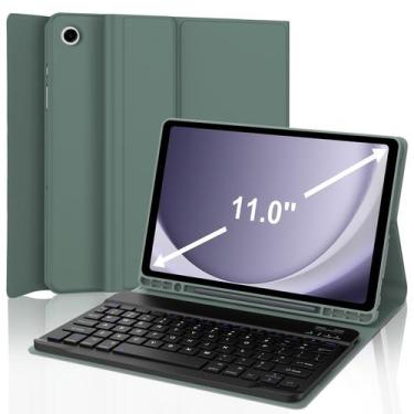 Imagem de Capa de teclado SENGBIRCH para tablet Samsung Galaxy Tab A9+ 11"