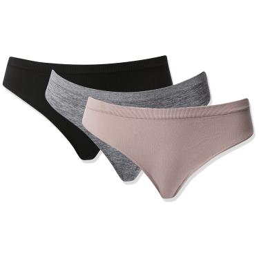 Imagem de Roupa de baixo estilo biquíni calcinha, Trifil, feminino, Preto/Mescla/Aurora, M