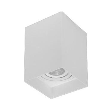 Imagem de Spot Sobrepor Quadrado Direcionavel Branco Par20 E27 Zan93