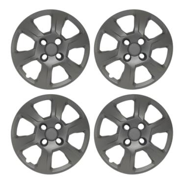 Imagem de Kit 4 Calota Aro 14 Compatível c/Roda Montana Nova 2011 2020 - Preto fosco
