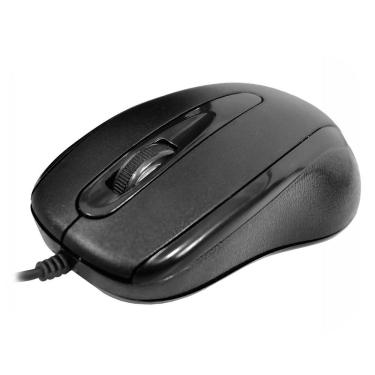 Imagem de Mouse Usb K-mex Mo-m235 Usb 1200dpi 1.20m Preto