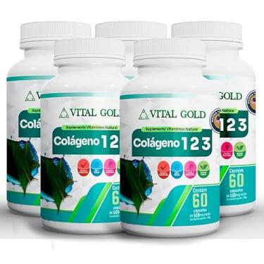 Imagem de COLÁGENO TIPO 123-500mg (60 Cápsulas) VITAL GOLD (5)