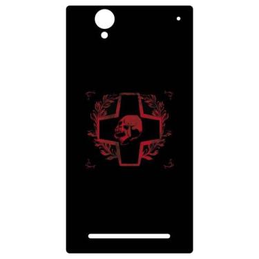Imagem de Capa Adesivo Skin023 Verso Para Sony Xperia T2 D5322 - KawaSkin