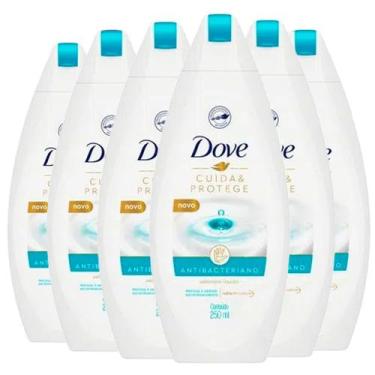 Imagem de Kit Sabonete Líquido Para as Mãos Dove Antibacteriano Cuida & Protege 