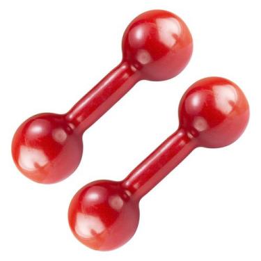 Imagem de Halter Emborrachado 08KG PAR - Equipa Academia