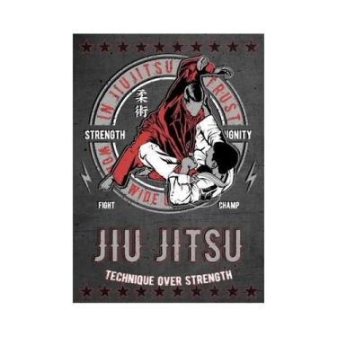 Imagem de Pôster De Artes Marciais Judo Karate Taekwondo Em Lona Para Decoração 