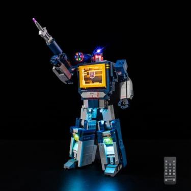 Imagem de Nitemode LED Light Kit Compatible with Lego 10358, Upgraded Transformers: Soundwave Model Lighting Accessories,No Model(Remote Control Version)