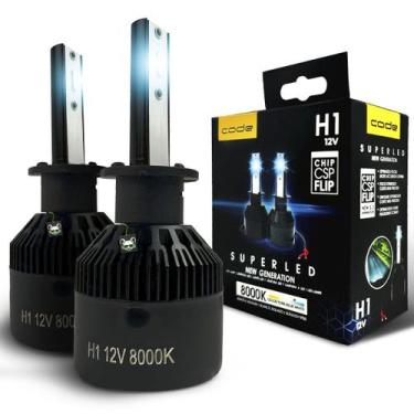 Imagem de Par Lâmpada Super Led New Csp Flip 3200l 8000k H8 H9 H11 H16 - Tech On